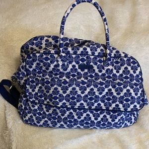 Vera Bradley Women’s Grand Traveler cobalt Tile